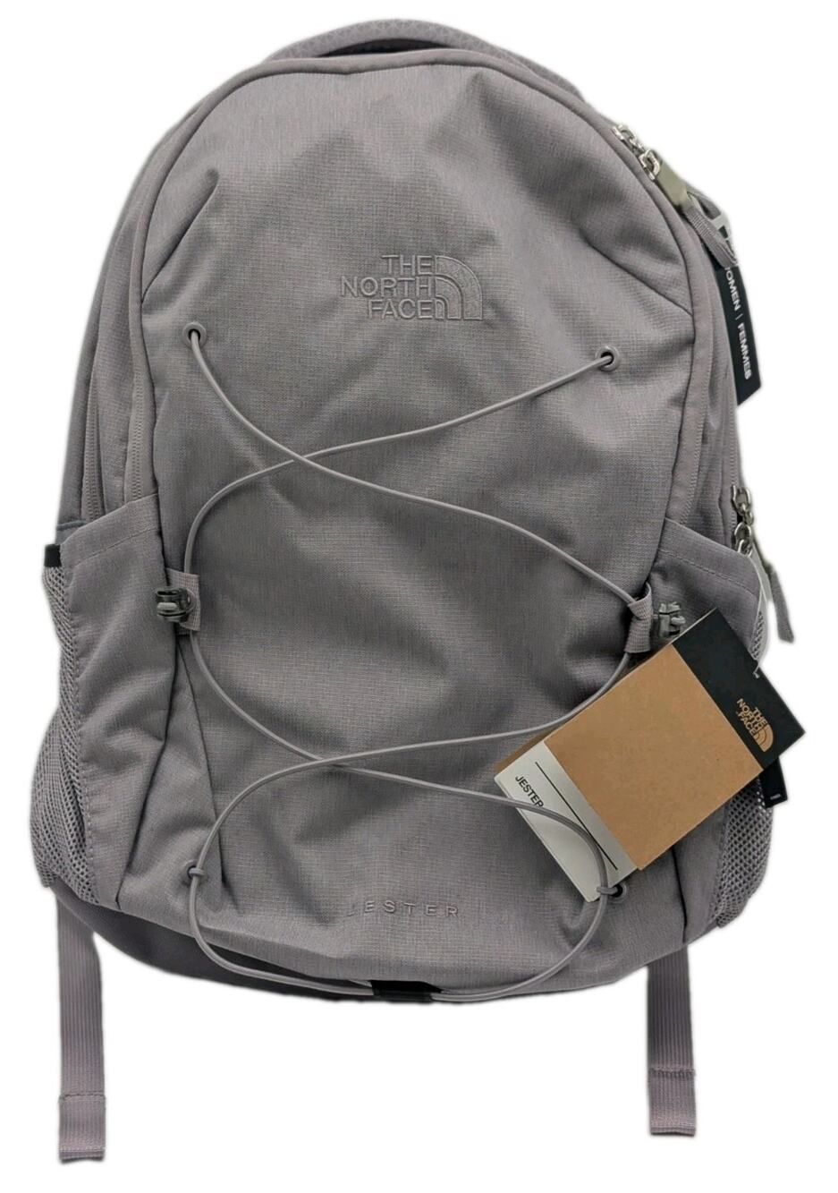 The North Face Women’s 27L Jester Minimal Grey Dark Daypack Laptop Backpack NWT